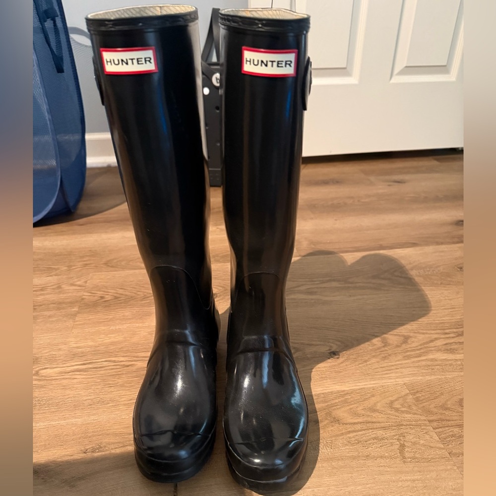 Hunter Black Women's Winter & Rain Boots